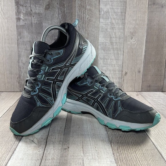 Asics GEL-Venture 7 Women's Trail Running Shoes Graphite Gray Size 9 1012A652 - Picture 2 of 13